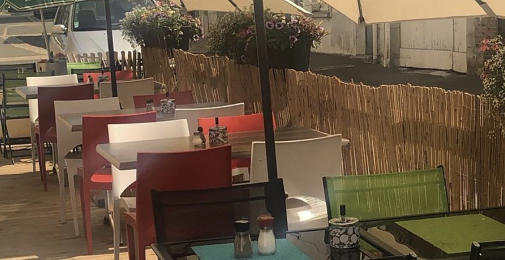 terrasse du restaurant Méditerranée de Voves
